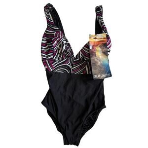 Great Lengths Black One-Piece Swimsuit – Size M – New with Tags